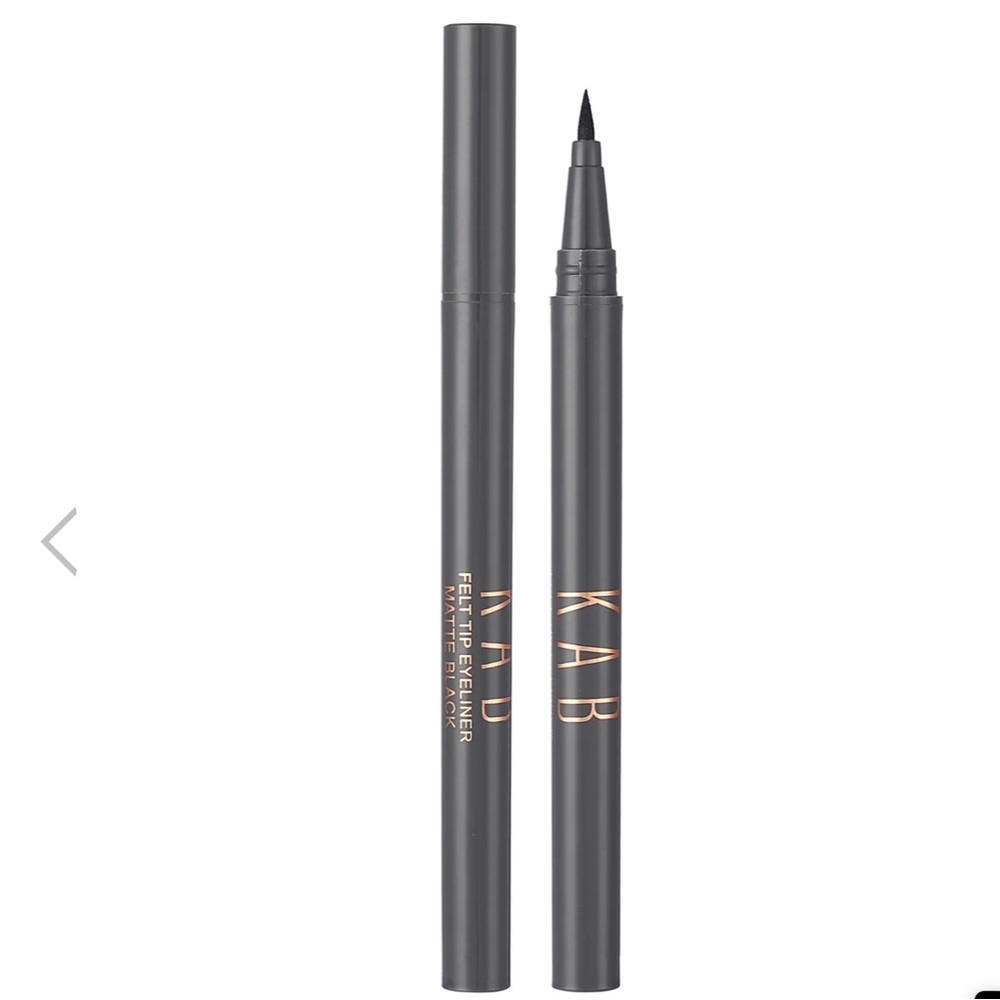 KAB Cosmetics Duo LIquid LIner Bundle in matte black